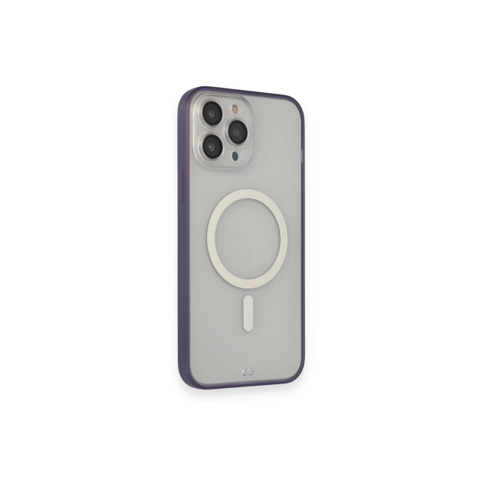 BFS  iPhone 14 Pro Max Kılıf Grand Magneticsafe Kapak - Mor