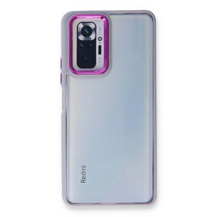 BFS  Xiaomi Redmi Note 10 Pro Kılıf Dora Kapak - Lila