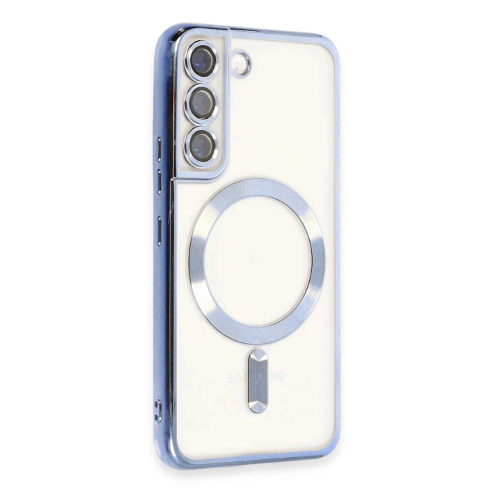 BFS  Samsung Galaxy S22 Kılıf Kross Magneticsafe Kapak - Sierra Blue