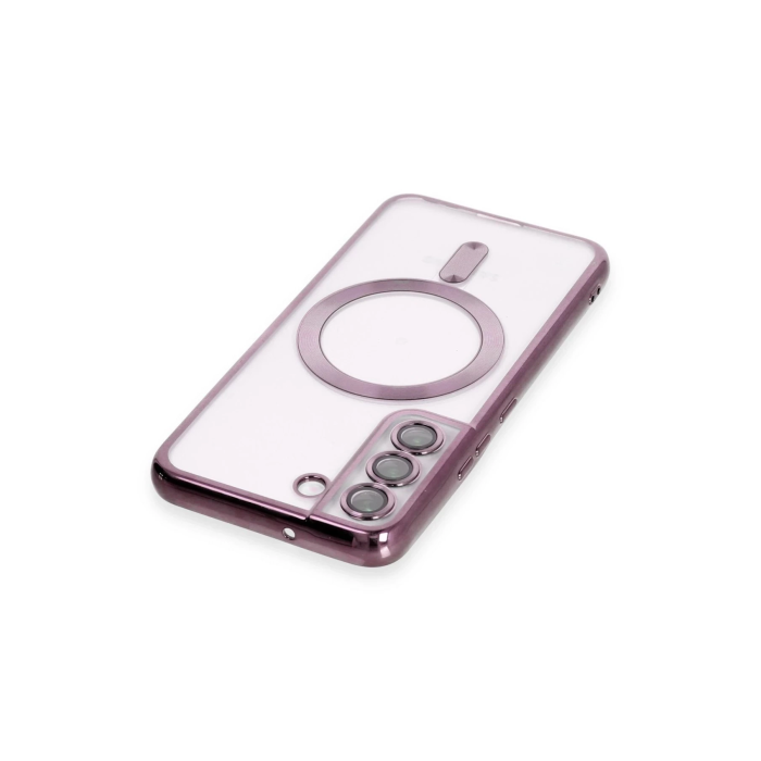 BFS  Samsung Galaxy S22 Kılıf Kross Magneticsafe Kapak - Mor