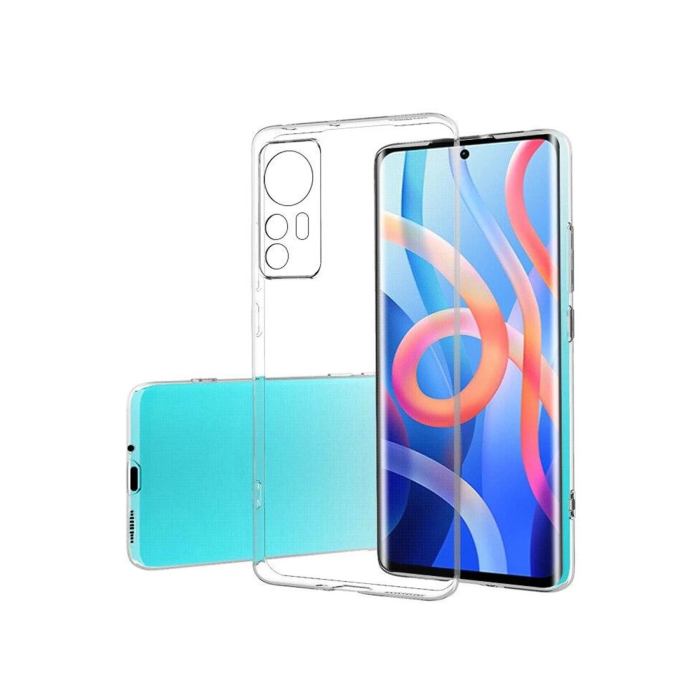 BFS  Xiaomi Mi 12 Kılıf Lüx Şeffaf Silikon