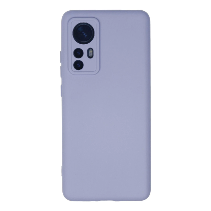 BFS  Xiaomi Mi 12 Kılıf Nano içi Kadife Silikon - Lila