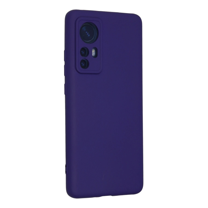 BFS  Xiaomi Mi 12 Kılıf Nano içi Kadife Silikon - Mor