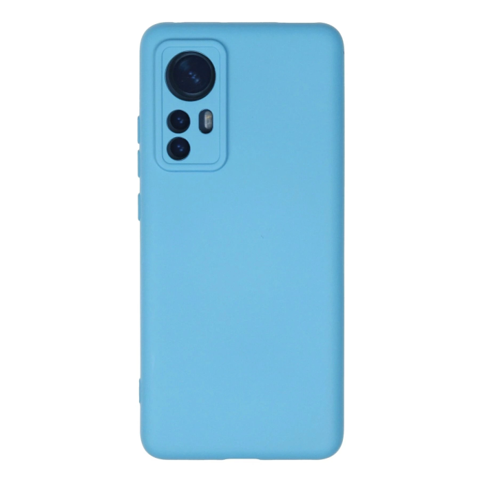 BFS  Xiaomi Mi 12 Kılıf Nano içi Kadife Silikon - Mavi