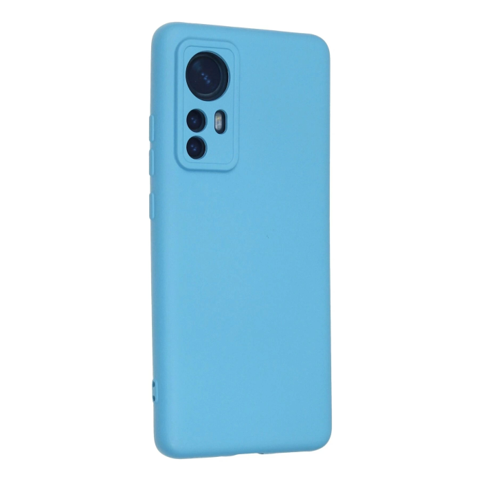 BFS  Xiaomi Mi 12 Kılıf Nano içi Kadife Silikon - Mavi