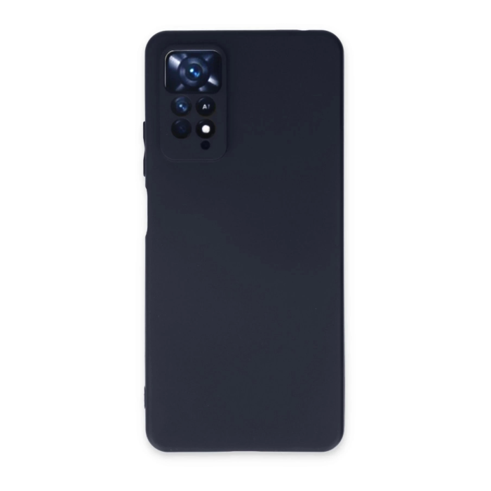 BFS  Xiaomi Redmi Note 11 Pro Kılıf First Silikon - Lacivert