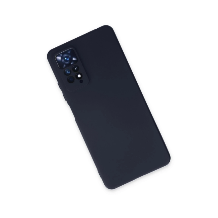 BFS  Xiaomi Redmi Note 11 Pro Kılıf First Silikon - Lacivert