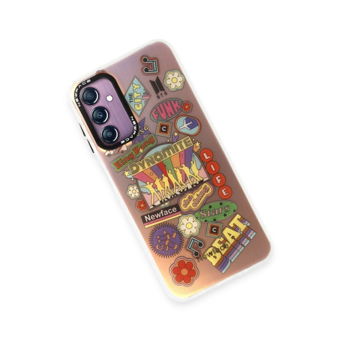 BFS  Samsung Galaxy A24 4G Kılıf Estoril Desenli Kapak - Estoril - 14