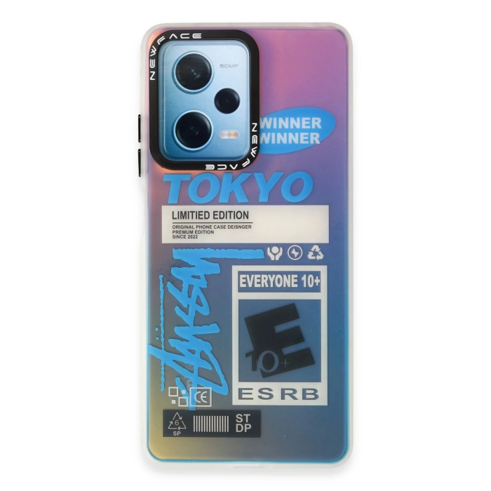 BFS  Xiaomi Poco X5 5G Kılıf Estoril Desenli Kapak - Estoril - 1