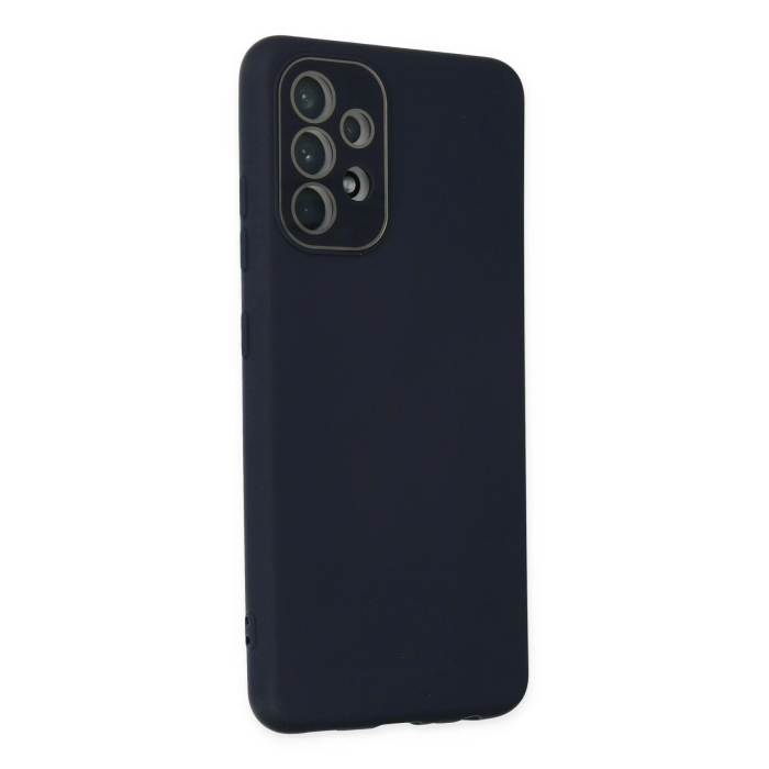 BFS  Samsung Galaxy A53 5G Kılıf Lansman Glass Kapak - Lacivert