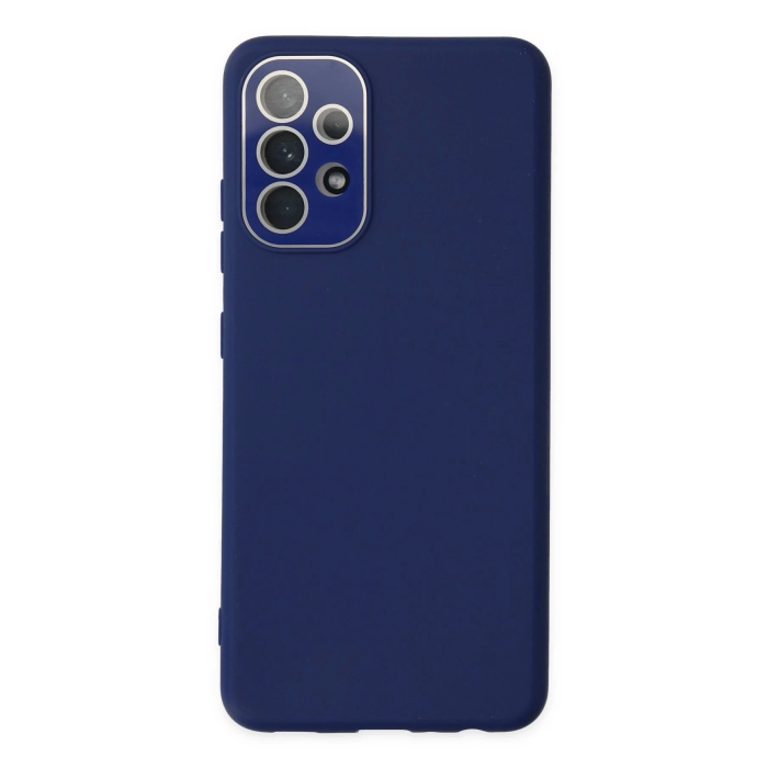 BFS  Samsung Galaxy A53 5G Kılıf Lansman Glass Kapak - Sky Blue