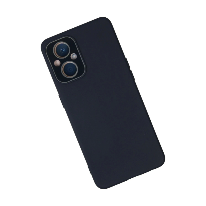 BFS  Oppo Reno 7 Lite Kılıf Lansman Glass Kapak - Lacivert