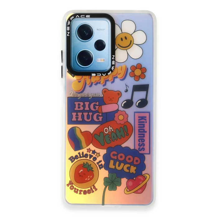 BFS  Xiaomi Redmi Note 12 4G Kılıf Estoril Desenli Kapak - Estoril - 15
