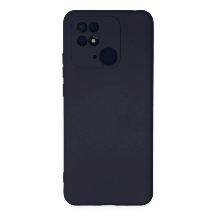 BFS  Xiaomi Redmi 10C Kılıf Nano içi Kadife Silikon - Lacivert