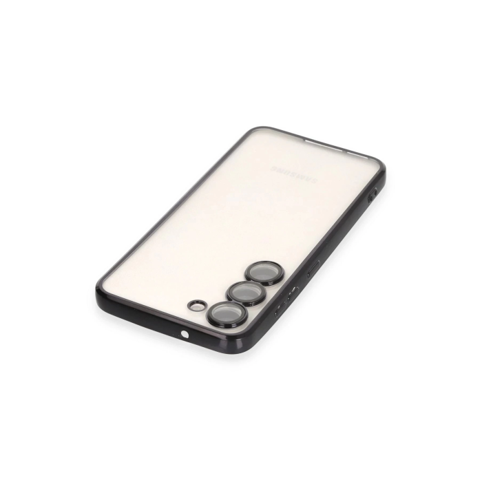 BFS  Samsung Galaxy S24 Kılıf Razer Lensli Silikon - Siyah