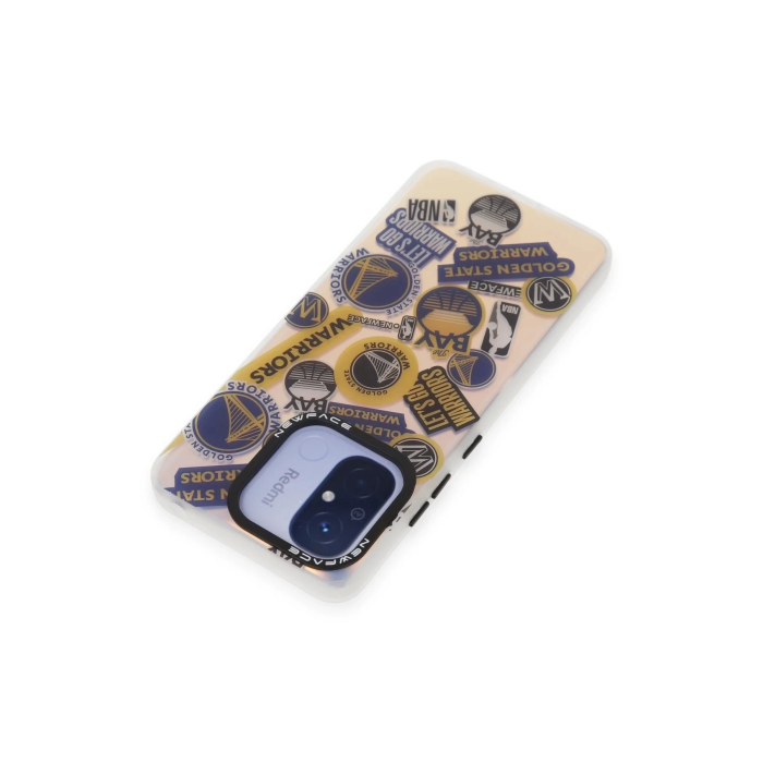 BFS  Xiaomi Redmi 12C Kılıf Estoril Desenli Kapak - Estoril - 13