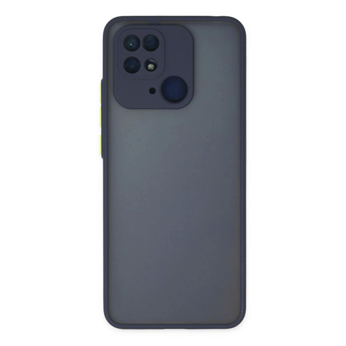BFS  Xiaomi Redmi 10C Kılıf Montreal Silikon Kapak - Lacivert