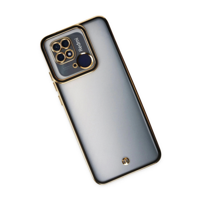 BFS  Xiaomi Redmi 10C Kılıf Liva Lens Silikon - Siyah
