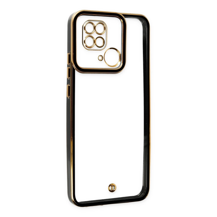 BFS  Xiaomi Redmi 10C Kılıf Liva Lens Silikon - Siyah