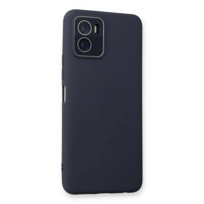 BFS  Vivo Y15S Kılıf Lansman Glass Kapak - Lacivert
