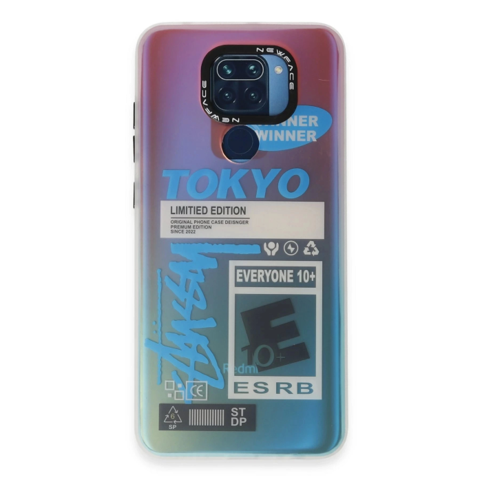 BFS  Xiaomi Redmi Note 9 Kılıf Estoril Desenli Kapak - Estoril - 1