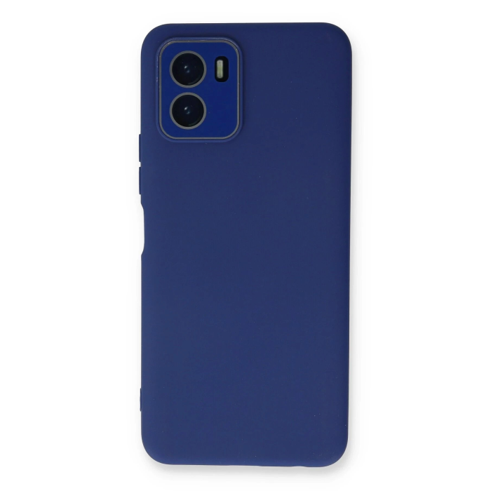BFS  Vivo Y15S Kılıf Lansman Glass Kapak - Sky Blue