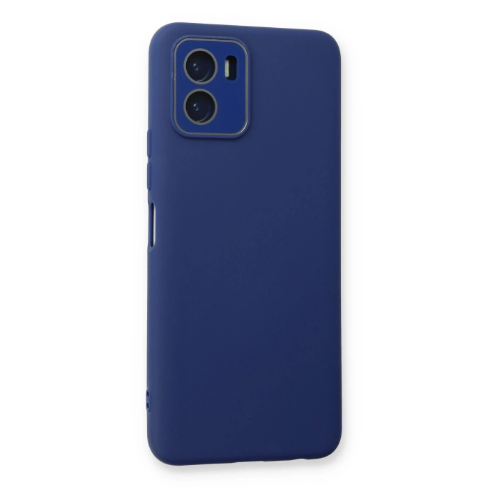 BFS  Vivo Y15S Kılıf Lansman Glass Kapak - Sky Blue