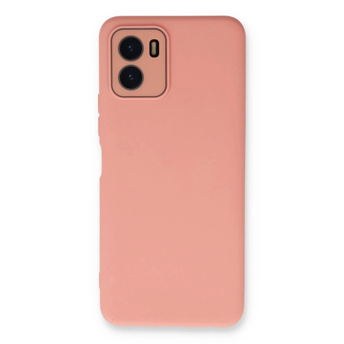 BFS  Vivo Y15S Kılıf Lansman Glass Kapak - Pembe