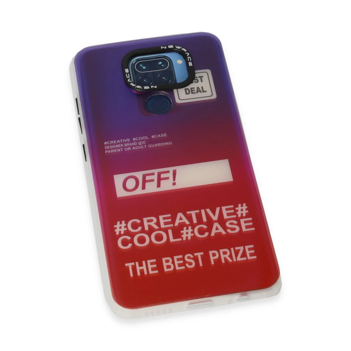 BFS  Xiaomi Redmi Note 9 Kılıf Estoril Desenli Kapak - Estoril - 9