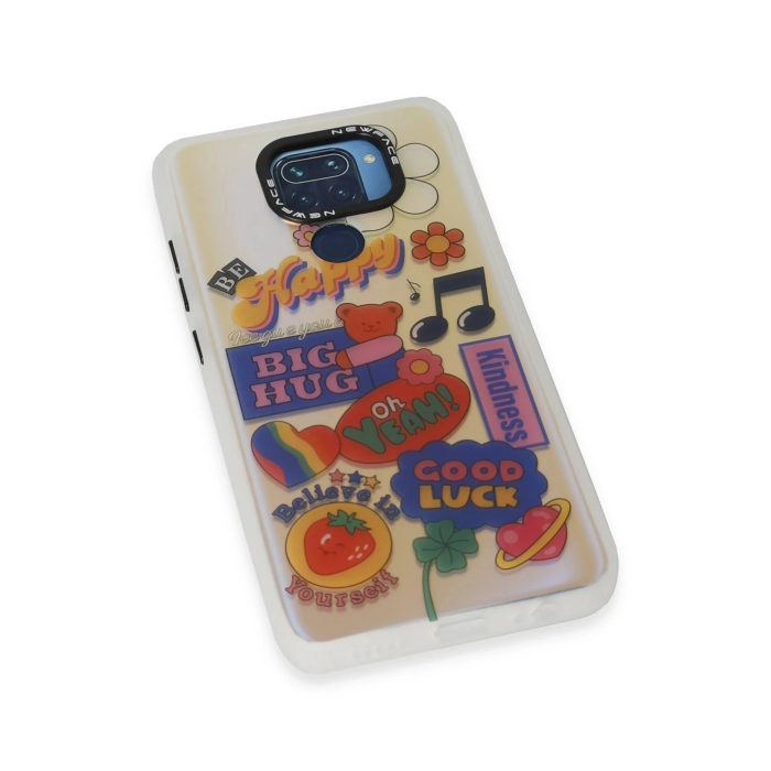 BFS  Xiaomi Redmi Note 9 Kılıf Estoril Desenli Kapak - Estoril - 15