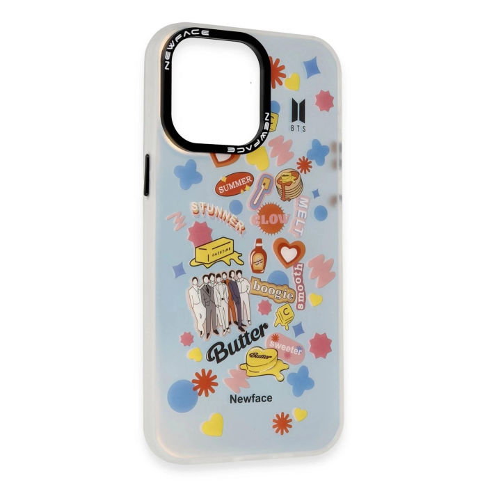 BFS  iPhone 14 Pro Kılıf Estoril Desenli Kapak - Estoril - 16