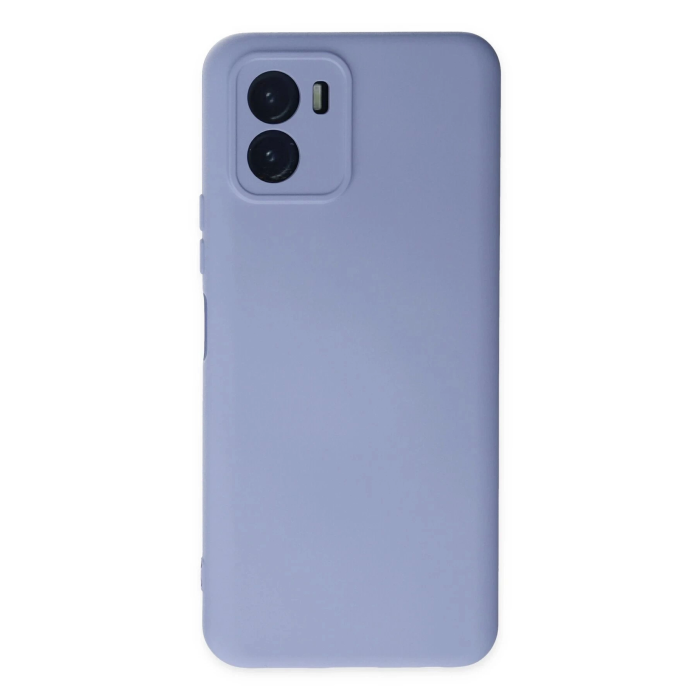 BFS  Vivo Y15S Kılıf Nano içi Kadife Silikon - Lila