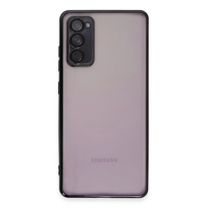 BFS  Samsung Galaxy S20 FE Kılıf Razer Lensli Silikon - Siyah