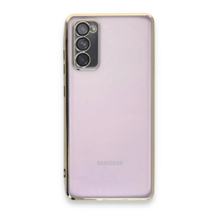 BFS  Samsung Galaxy S20 FE Kılıf Razer Lensli Silikon - Gold
