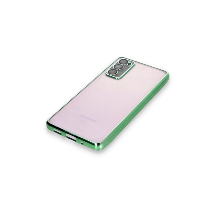 BFS  Samsung Galaxy S20 FE Kılıf Razer Lensli Silikon - Yeşil