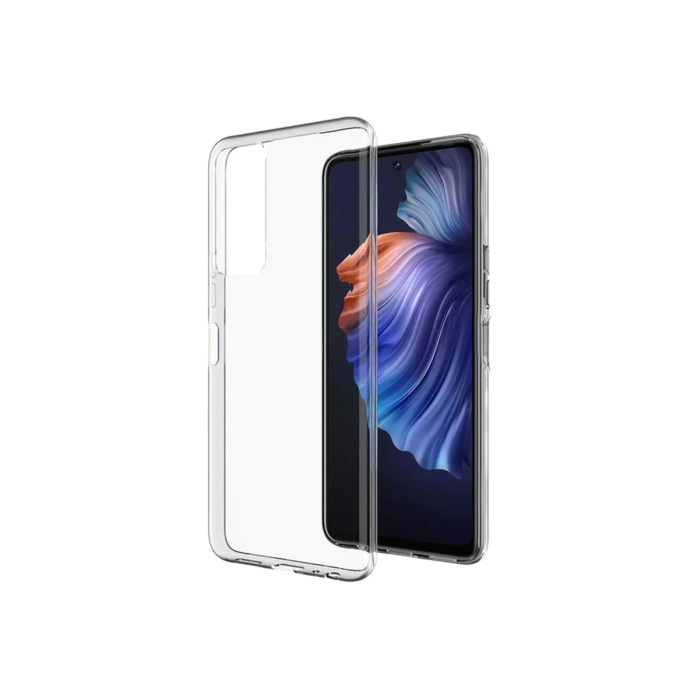 BFS  Tecno Camon 18 Kılıf Lüx Şeffaf Silikon