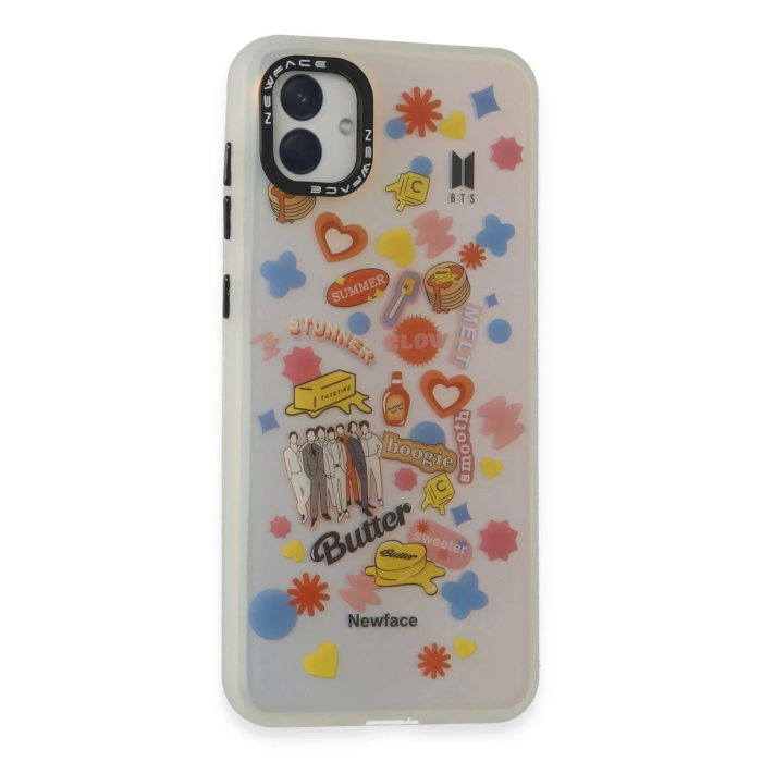 BFS  Samsung Galaxy A04 Kılıf Estoril Desenli Kapak - Estoril - 16