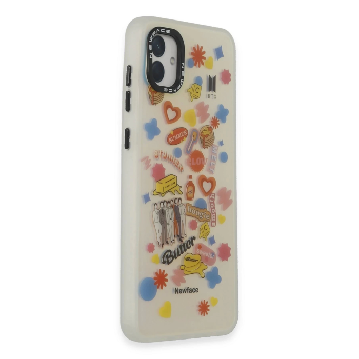 BFS  Samsung Galaxy A04 Kılıf Estoril Desenli Kapak - Estoril - 16