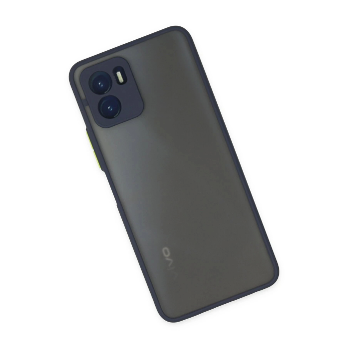 BFS  Vivo Y15S Kılıf Montreal Silikon Kapak - Lacivert