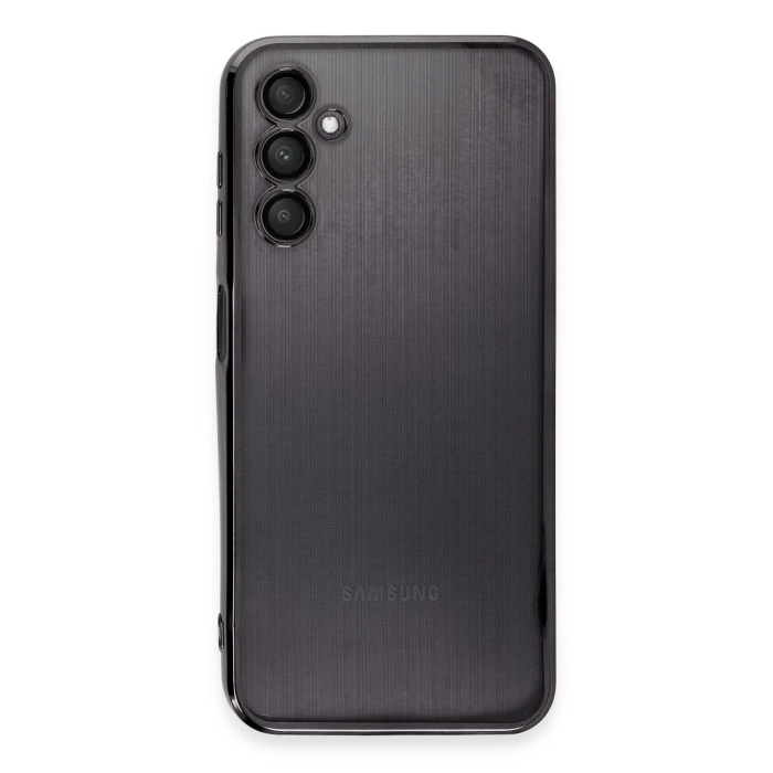 BFS  Samsung Galaxy A14 4G Kılıf Razer Lensli Silikon - Siyah