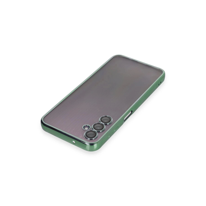 BFS  Samsung Galaxy A14 4G Kılıf Razer Lensli Silikon - Yeşil