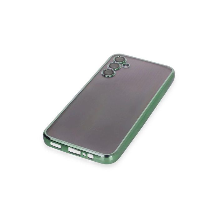 BFS  Samsung Galaxy A14 4G Kılıf Razer Lensli Silikon - Yeşil