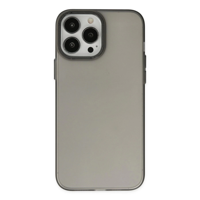 BFS  iPhone 13 Pro Kılıf Modos Metal Kapak - Siyah