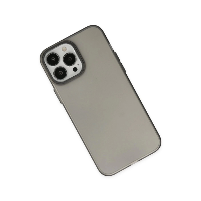 BFS  iPhone 13 Pro Kılıf Modos Metal Kapak - Siyah