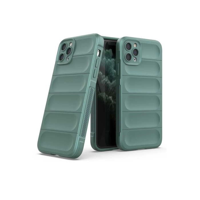 BFS  iPhone 11 Pro Kılıf Optimum Silikon - Koyu Yeşil