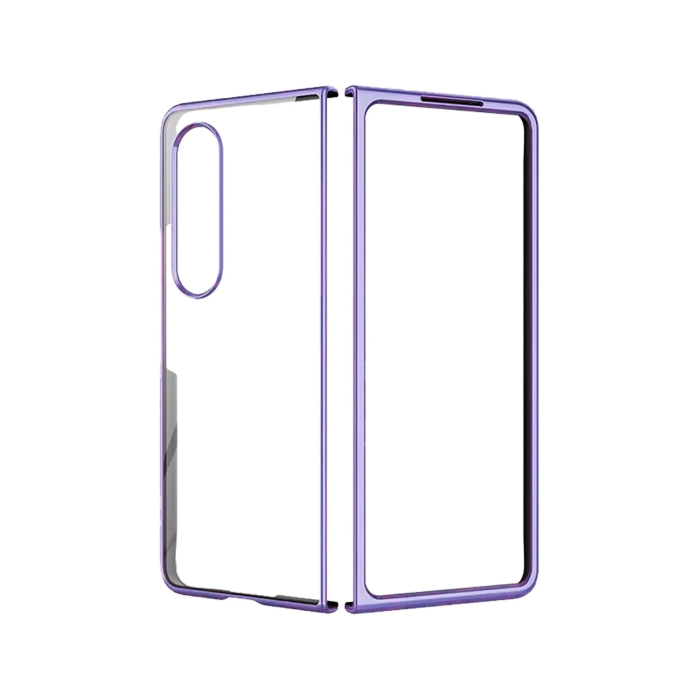BFS  Samsung Galaxy Z Fold 4 Kılıf Fold Element Kapak - Mor