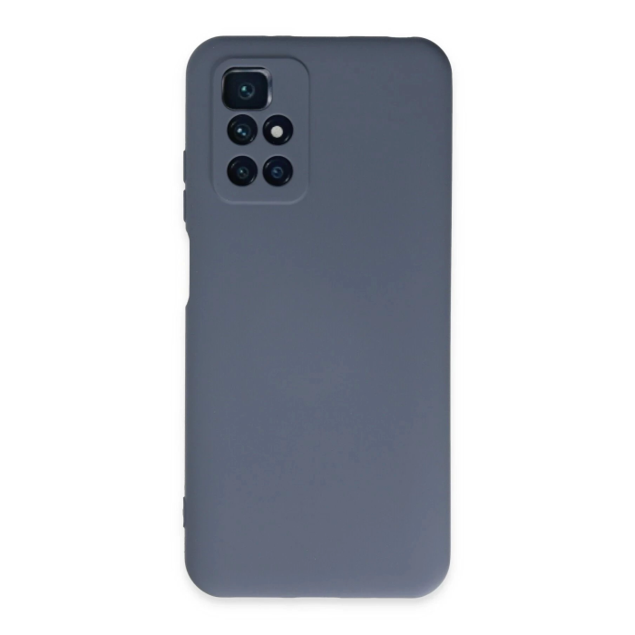BFS  Xiaomi Redmi 10 2022 Kılıf Nano içi Kadife Silikon - Gri