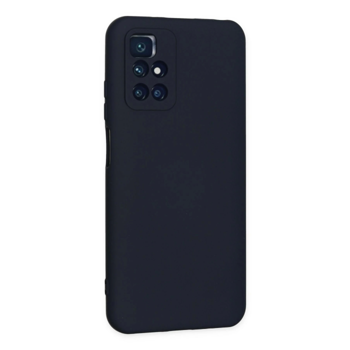 BFS  Xiaomi Redmi 10 2022 Kılıf Nano içi Kadife Silikon - Lacivert