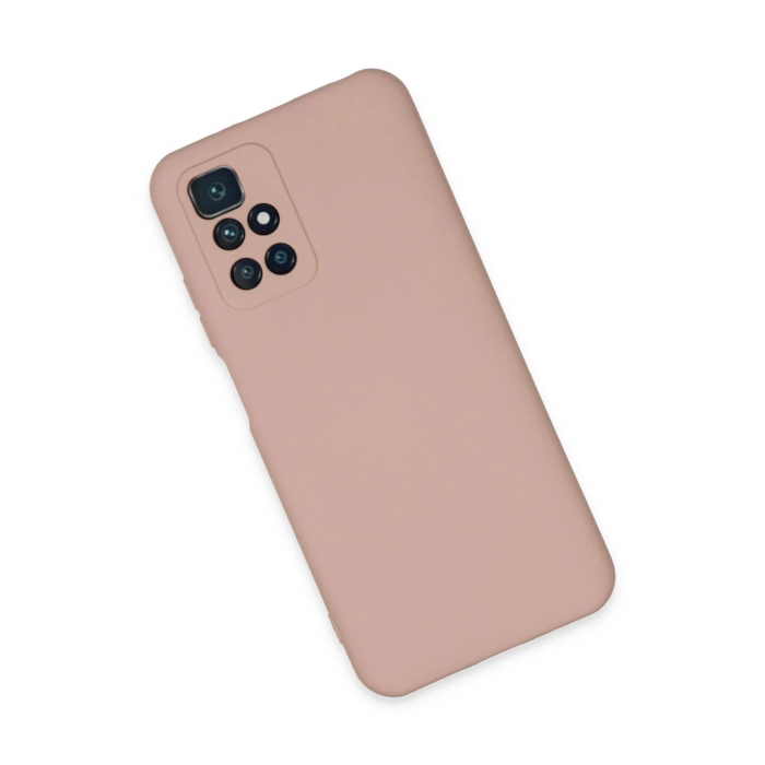 BFS  Xiaomi Redmi 10 2022 Kılıf Nano içi Kadife Silikon - Pudra