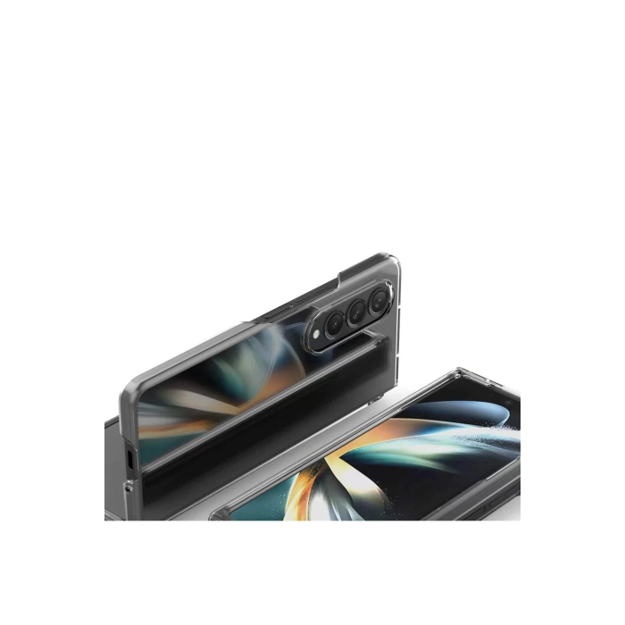 BFS  Samsung Galaxy Z Fold 3 Kılıf Fold TPU Silikon - Şeffaf